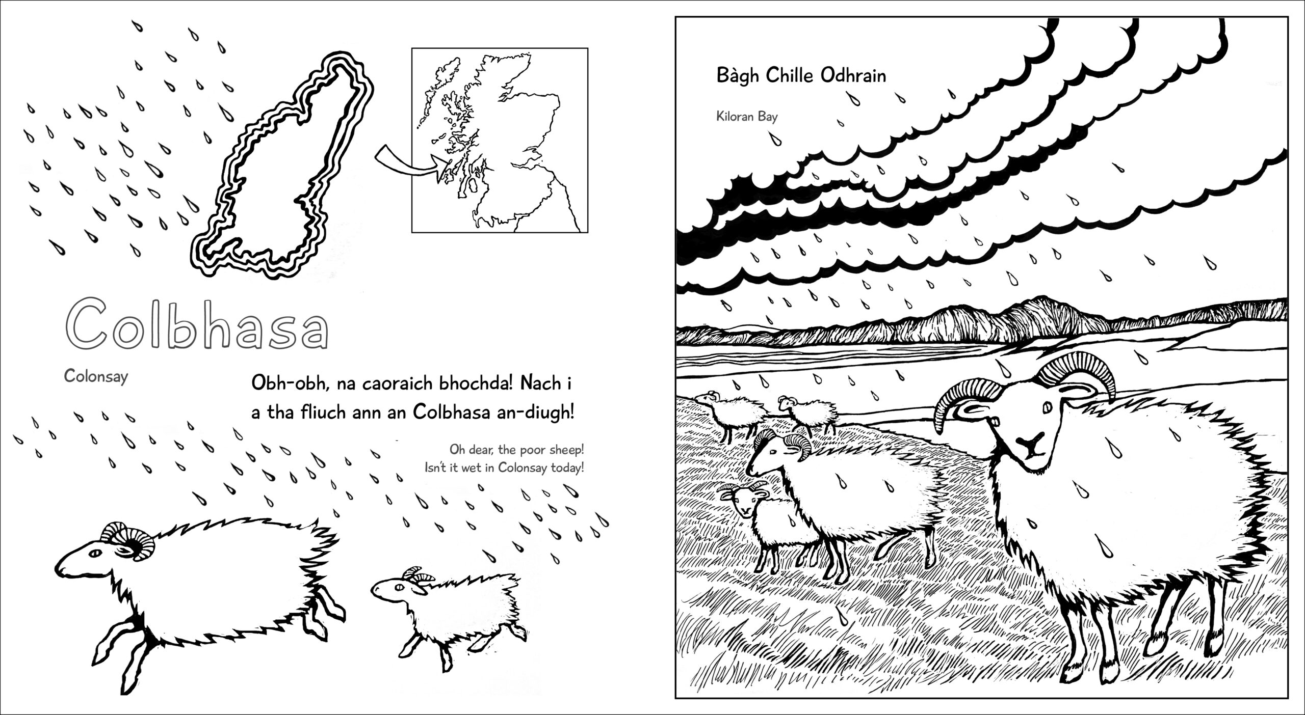 Scottish Islands 1 Gaelic spread